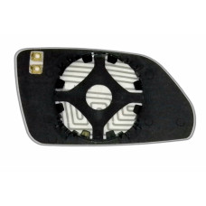 Дзеркальний елемент VOLKSWAGEN Polo IV (05-09) лівий сферичний з обігрівом