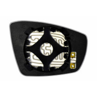 Зеркальный элемент VOLKSWAGEN Polo V Coupe (10- ) левый сферический с обогревом