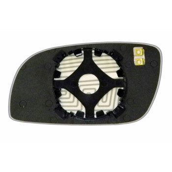 Елемент дзеркала заднього огляду VOLKSWAGEN Touran I (03-06) правий сферичний з обігрівом