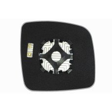 Дзеркальний елемент VOLKSWAGEN Caddy (04-15) лівий сферичний з обігрівом