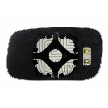 Зеркальный элемент VOLKSWAGEN Caddy (95-04) правый асферический с обогревом