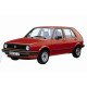 Лобовые, ветровые, боковые, зеркала, стекла, элементы, вкладыши для VOLKSWAGEN Golf II (83-92)