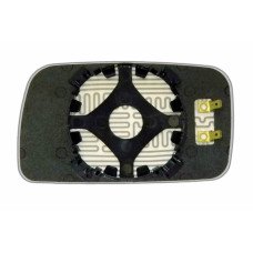 Зеркальный элемент VOLKSWAGEN Golf II (87-91) правый сферический с обогревом