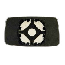 Дзеркальний елемент VOLKSWAGEN Golf III (91-97) лівий асферичний голубий