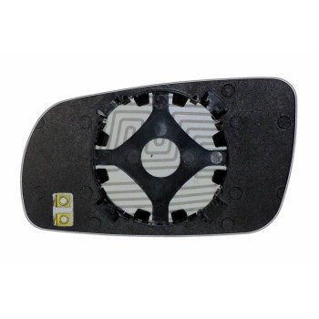 Зеркальный элемент VOLKSWAGEN Golf IV (97-03) правый асферический голубой с обогревом