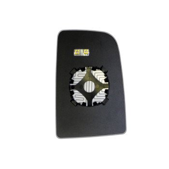 Зеркальный элемент VOLKSWAGEN LT Craftor (12- ) левый сферический с обогревом