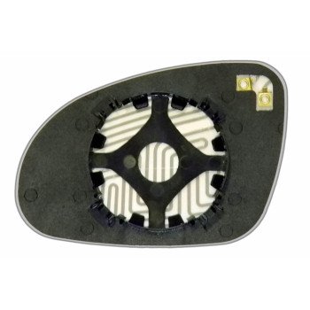 Зеркальный элемент VOLKSWAGEN Passat B5 (01-05) правый сферический с обогревом