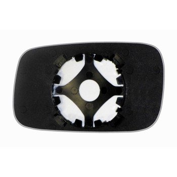 Зеркальный элемент VOLKSWAGEN Passat B3 B4 (88-97) правый сферический голубой