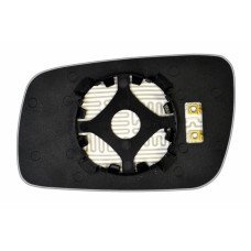 Дзеркальний елемент VOLKSWAGEN Phaeton (02-10) правий асферичний з обігрівом