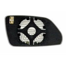 Зеркальный элемент VOLKSWAGEN Polo IV (05-09) левый сферический с обогревом