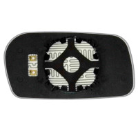 Дзеркальний елемент AUDI 100 (45) (91-94) лівий асферичний з обігрівом