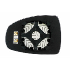 Дзеркальний елемент AUDI A1 (11-13) правий асферичний з обігрівом