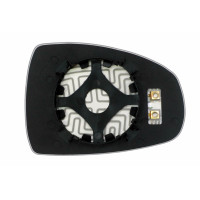 Дзеркальний елемент AUDI A1 (11-13) лівий асферичний з обігрівом