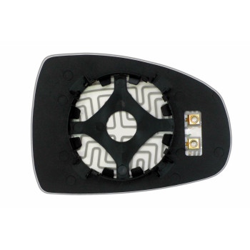 Елемент дзеркала заднього огляду AUDI A1 (11-13) лівий сферичний з обігрівом