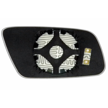 Зеркальный элемент AUDI A3 (00-03) левый асферический с обогревом