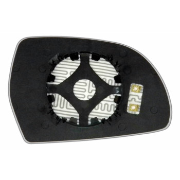 Зеркальный элемент AUDI A5 (08-11) левый асферический с обогревом