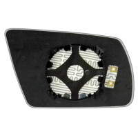 Зеркальный элемент AUDI A6 Allroad I (00-06) левый асферический с обогревом