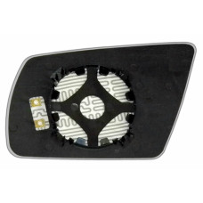 Дзеркальний елемент AUDI A6 Allroad I (00-06) правий сферичний голубий з обігрівом