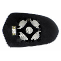 Дзеркальний елемент AUDI A6 (11- ) лівий асферичний з обігрівом