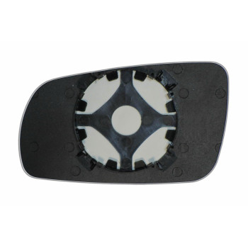 Елемент дзеркала заднього огляду AUDI A6 (94-98) правий асферичний голубий