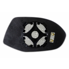 Дзеркальний елемент AUDI A7 (11- ) лівий асферичний з обігрівом