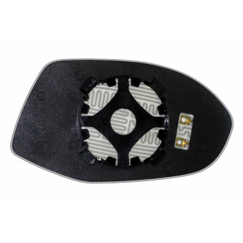 Елемент дзеркала заднього огляду AUDI A7 (11- ) лівий асферичний з обігрівом