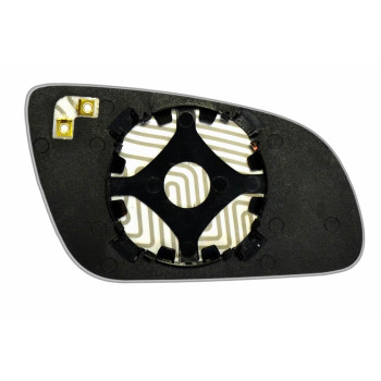 Елемент дзеркала заднього огляду AUDI A8 (03-05) лівий асферичний з обігрівом