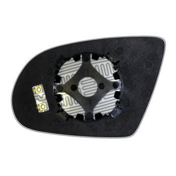 Елемент дзеркала заднього огляду AUDI A8 (10-13) правий сферичний з обігрівом