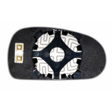 Дзеркальний елемент AUDI TT (99-06) лівий асферичний голубий з обігрівом