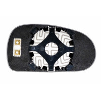 Дзеркальний елемент AUDI TT (99-06) лівий сферичний голубий з обігрівом