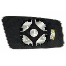 Дзеркальний елемент AUDI 100 (44) (82-90) лівий плоский з обігрівом