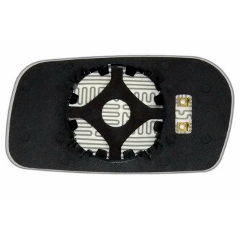 Елемент дзеркала заднього огляду AUDI 100 (45) (91-94) правий асферичний з обігрівом