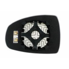 Зеркальный элемент AUDI A1 (11-13) правый сферический с обогревом