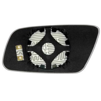 Елемент дзеркала заднього огляду AUDI A3 (00-03) правий асферичний з обігрівом