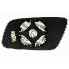 Зеркальный элемент AUDI A3 (00-03) правый асферический голубой с обогревом