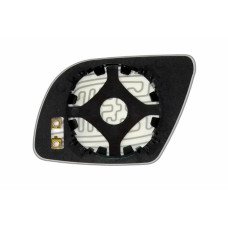 Зеркальный элемент AUDI A3 (00-03) правый сферический голубой с обогревом малый