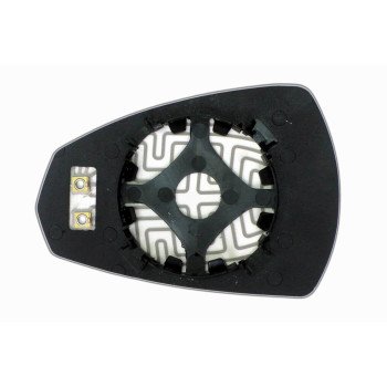 Зеркальный элемент AUDI A3 (12-15) правый асферический с обогревом