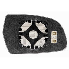 Зеркальный элемент AUDI A5 (11- ) левый сферический с обогревом