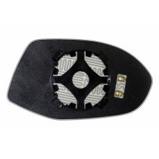 Дзеркальний елемент AUDI A7 (11- ) лівий асферичний з обігрівом