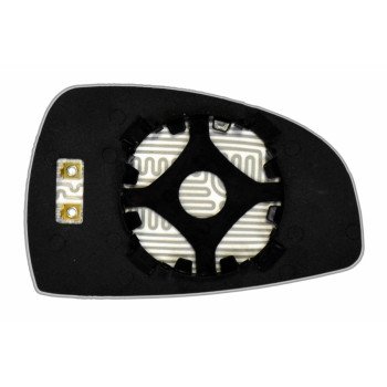 Зеркальный элемент AUDI TT (07-10) левый асферический голубой с обогревом