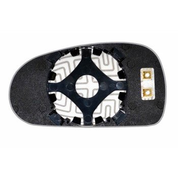 Зеркальный элемент AUDI TT (99-06) правый сферический голубой с обогревом Зеркальный элемент AUDI TT (99-06) правый сферический голубой с обогревом