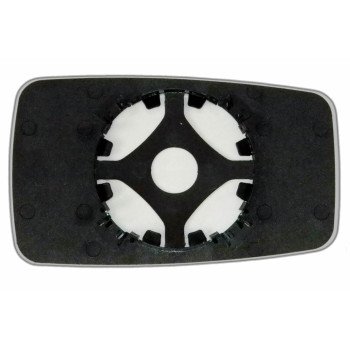 Елемент дзеркала заднього огляду AUDI 80 (86-94) основний асферичний голубий