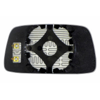 Дзеркальний елемент VOLVO 460 (94-96) лівий асферичний з обігрівом