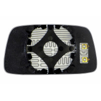 Дзеркальний елемент VOLVO 460 (94-96) правий сферичний з обігрівом