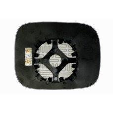 Зеркальный элемент VOLVO XC-70 (08- ) левый асферический с обогревом