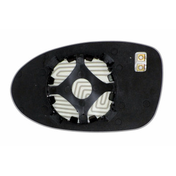 Елемент дзеркала заднього огляду BMW M5 E39 (95-03) правий асферичний голубий з обігрівом