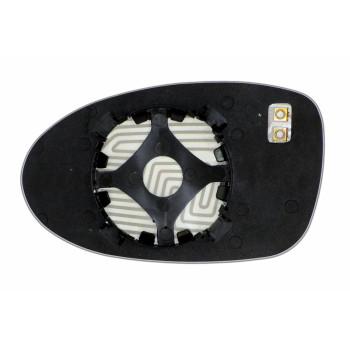 Елемент дзеркала заднього огляду BMW M5 E39 (95-03) правий сферичний голубий з обігрівом