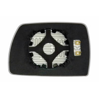 Зеркальный элемент BMW X-3 E83 (04-10) левый асферический голубой с обогревом