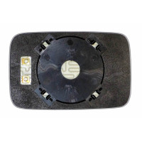 Дзеркальний елемент BMW 5 E34 (88-92) лівий плоский голубий з обігрівом