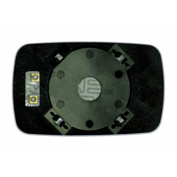 Елемент дзеркала заднього огляду BMW 5 E39 (03- ) основний сферичний голубий з обігрівом